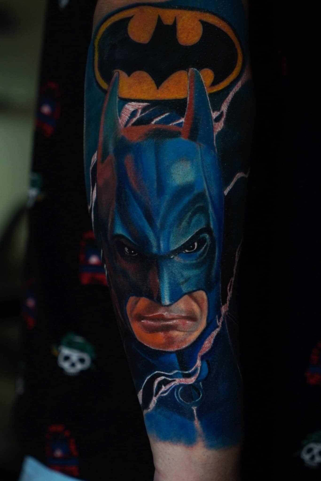 Tatuaje-color-Batman-Santiago-Chile